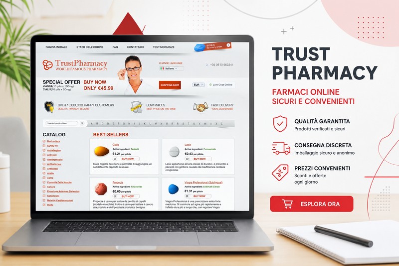 Trust Pharmacy - sito ufficiale